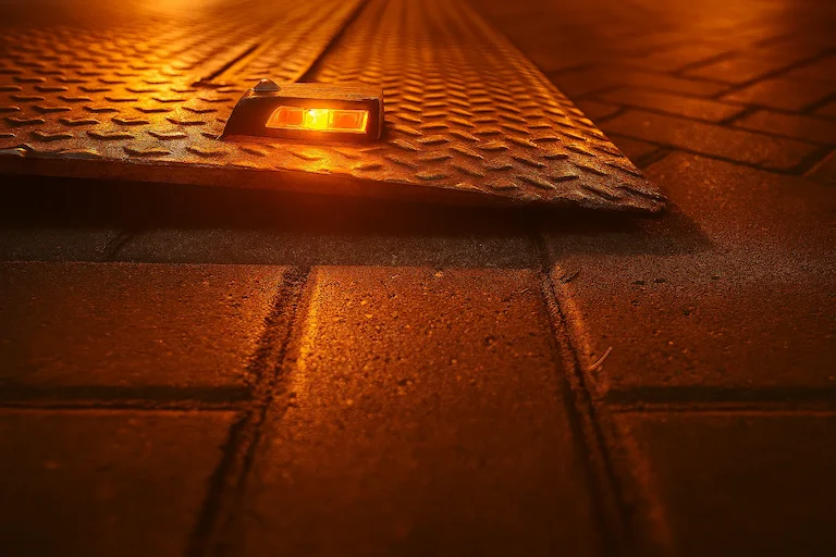 road freight tail lift option shot