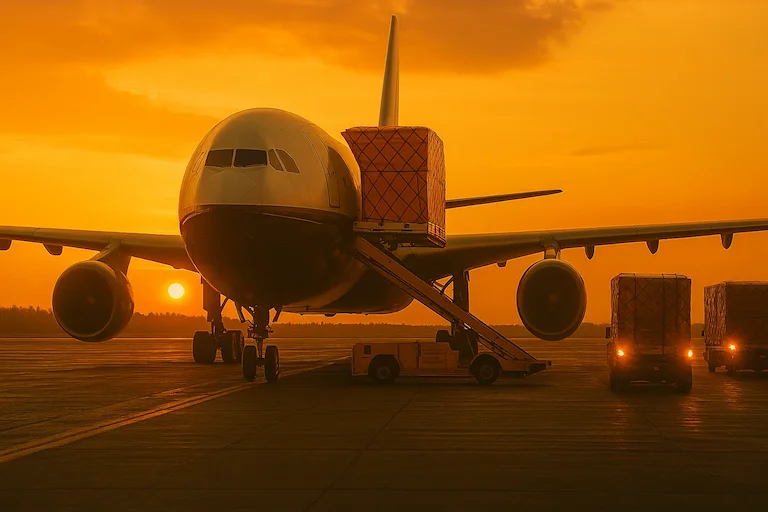 air freight door to door services shot